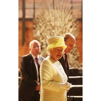 Queen Elizabeth besucht das 