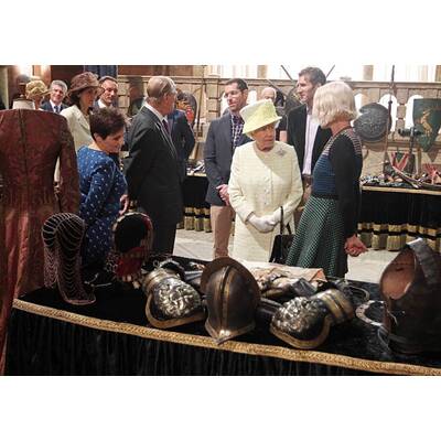 Queen Elizabeth besucht das 