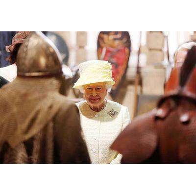 Queen Elizabeth besucht das 