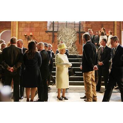 Queen Elizabeth besucht das 