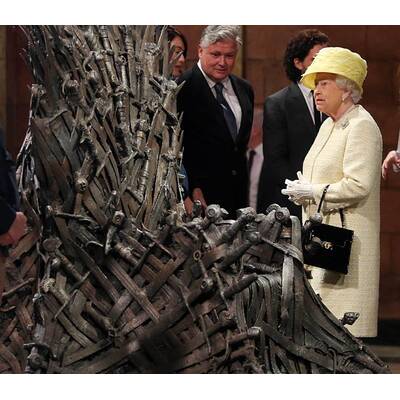 Queen Elizabeth besucht das 