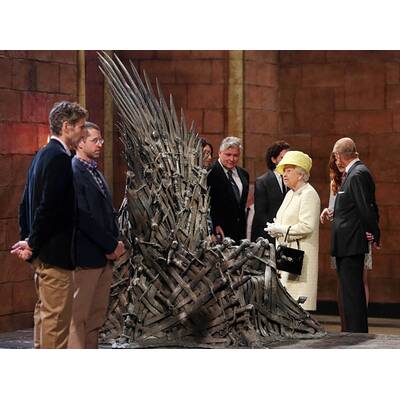 Queen Elizabeth besucht das 