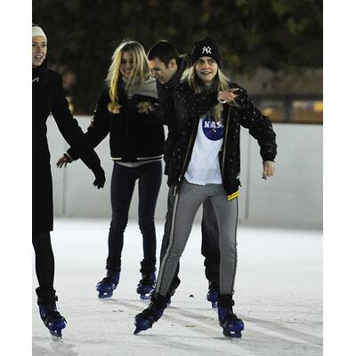 Cara Delevingne in Weihnachts-Stimmung