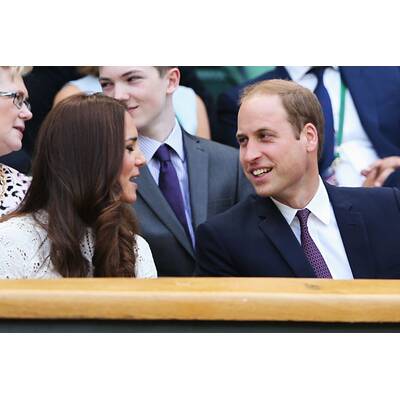 Herzogin Kate & Prinz William haben Spaß in Wimbledon