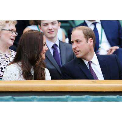 Herzogin Kate & Prinz William haben Spaß in Wimbledon