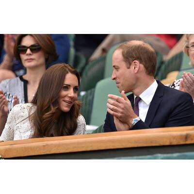 Herzogin Kate & Prinz William haben Spaß in Wimbledon