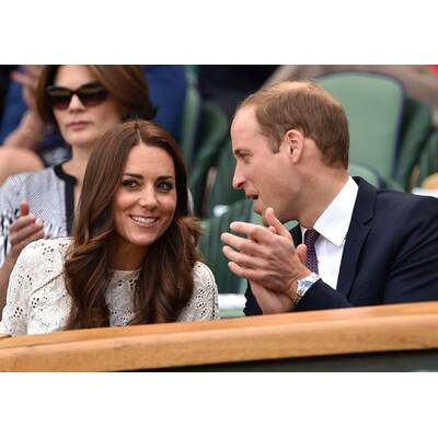 Herzogin Kate & Prinz William haben Spaß in Wimbledon