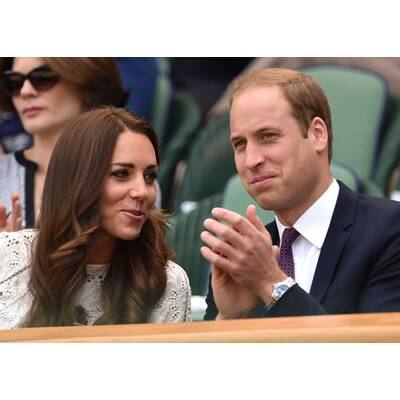 Herzogin Kate & Prinz William haben Spaß in Wimbledon