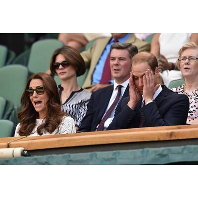 Herzogin Kate & Prinz William haben Spaß in Wimbledon