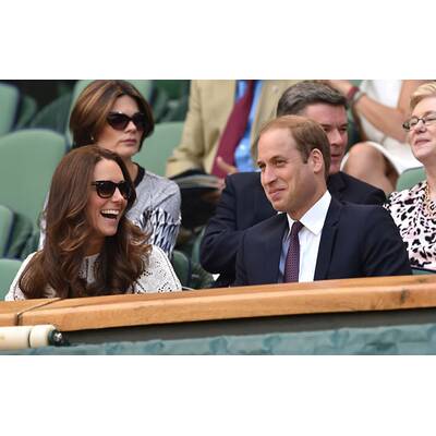 Herzogin Kate & Prinz William haben Spaß in Wimbledon