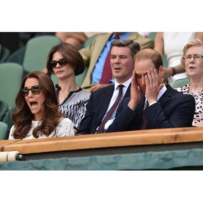Herzogin Kate & Prinz William haben Spaß in Wimbledon