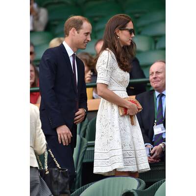 Herzogin Kate & Prinz William haben Spaß in Wimbledon