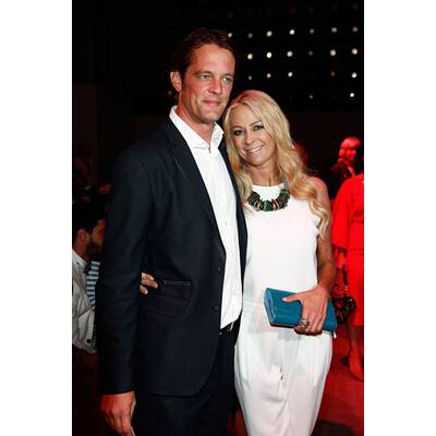 Jenny Elvers bei der Berliner Fashion Week