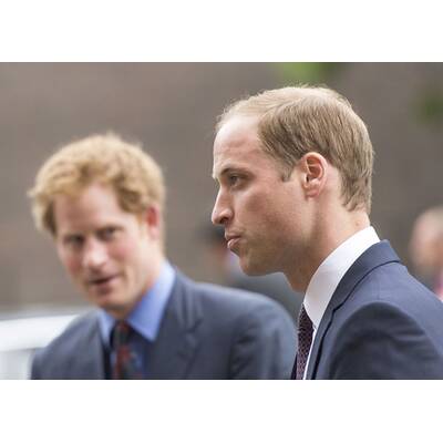 Prinz William & Harry unterwegs mit Papa Charles
