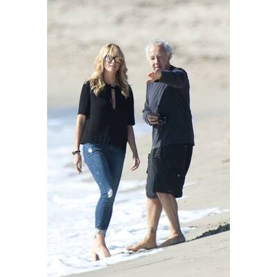 Heidi Klum: Topmodel-Dreh am Strand