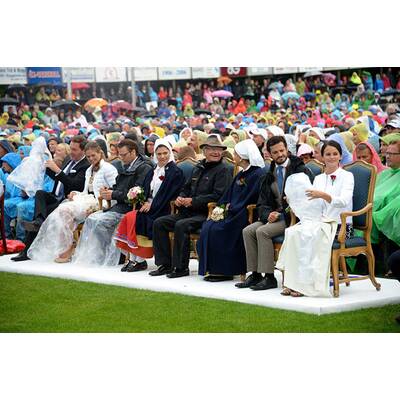 Die schwedischen Royals feiern Victoriatag