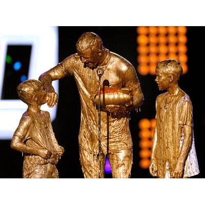 David Beckham & Söhne bei Nickelodeon Kids' Choice Awards