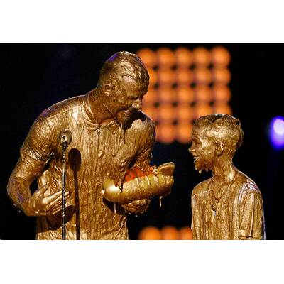 David Beckham & Söhne bei Nickelodeon Kids' Choice Awards