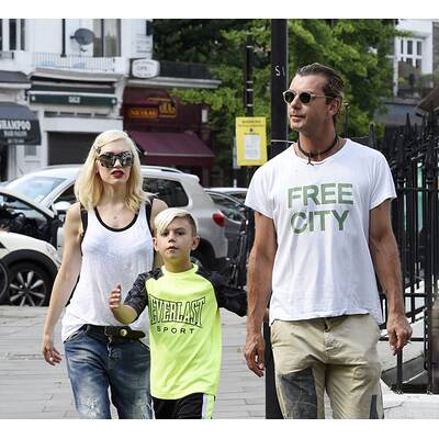 Gwen Stefani mit der Familie in London unterwegs