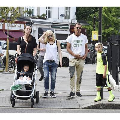 Gwen Stefani mit der Familie in London unterwegs
