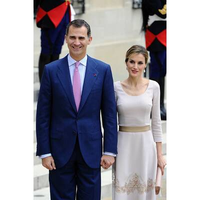 Königin Letizia & König Felipe in Paris