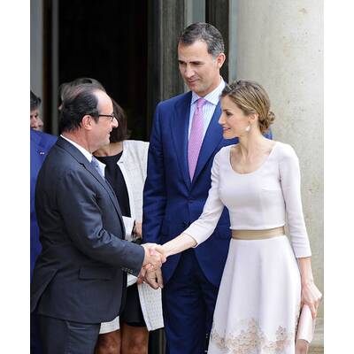 Königin Letizia & König Felipe in Paris