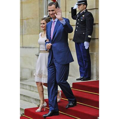 Königin Letizia & König Felipe in Paris