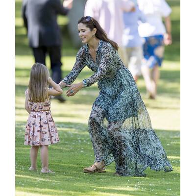Traditionelles Sommershooting der dänischen Royals