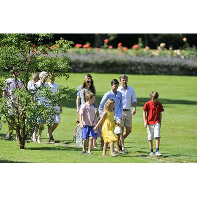 Traditionelles Sommershooting der dänischen Royals