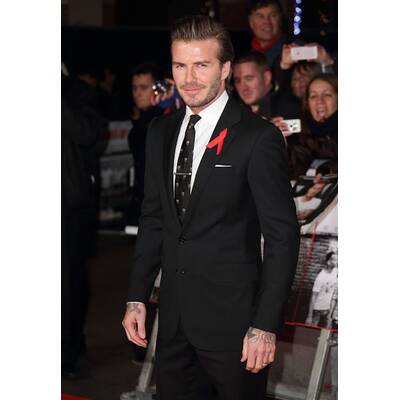 Die Beckhams am roten Teppich