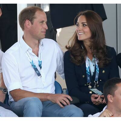 Herzogin Kate, Prinz William & Prinz William bei Commonwealth Games