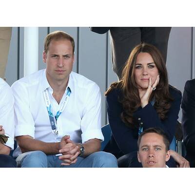 Herzogin Kate, Prinz William & Prinz William bei Commonwealth Games
