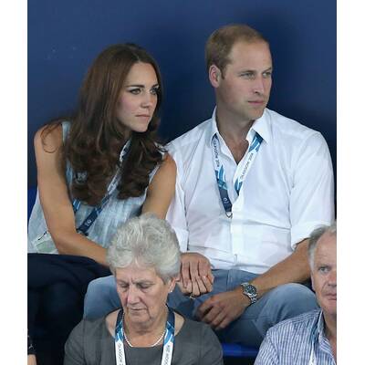 Herzogin Kate, Prinz William & Prinz William bei Commonwealth Games