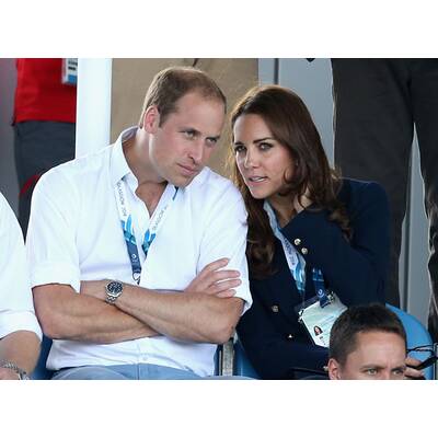 Herzogin Kate, Prinz William & Prinz William bei Commonwealth Games