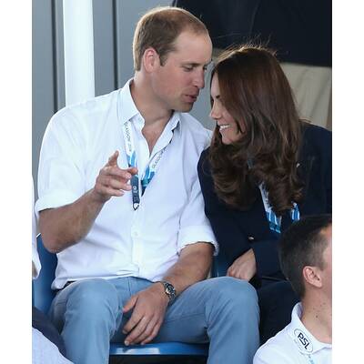 Herzogin Kate, Prinz William & Prinz William bei Commonwealth Games