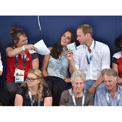 Herzogin Kate, Prinz William & Prinz William bei Commonwealth Games