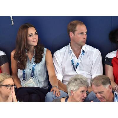 Herzogin Kate, Prinz William & Prinz William bei Commonwealth Games