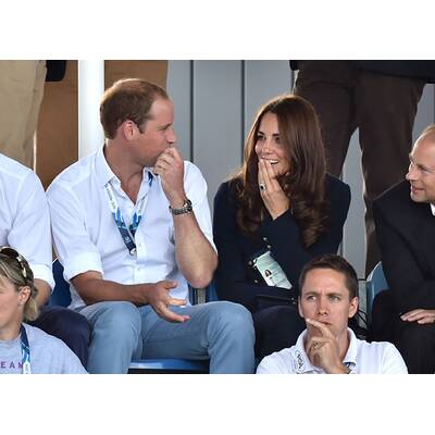 Herzogin Kate, Prinz William & Prinz William bei Commonwealth Games