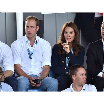 Herzogin Kate, Prinz William & Prinz William bei Commonwealth Games