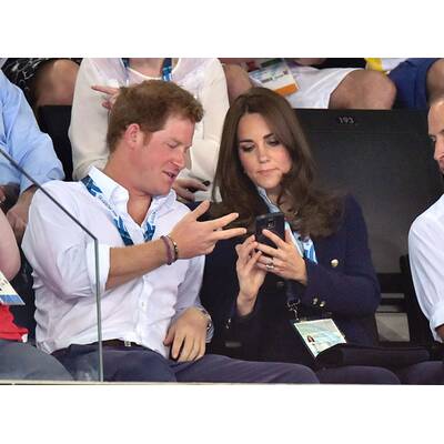 Herzogin Kate, Prinz William & Prinz William bei Commonwealth Games