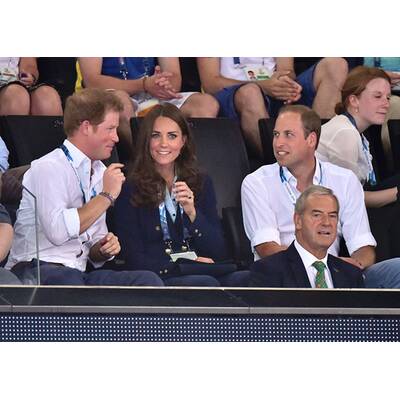 Herzogin Kate, Prinz William & Prinz William bei Commonwealth Games