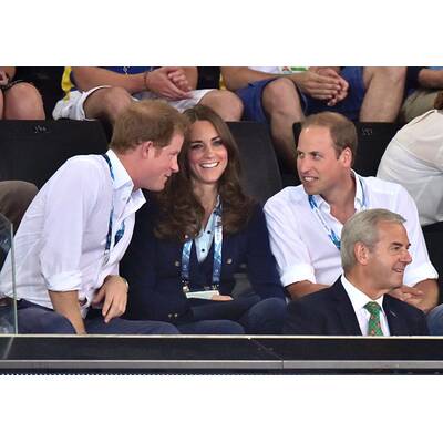 Herzogin Kate, Prinz William & Prinz William bei Commonwealth Games