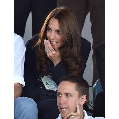 Herzogin Kate, Prinz William & Prinz William bei Commonwealth Games