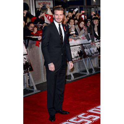 Die Beckhams am roten Teppich