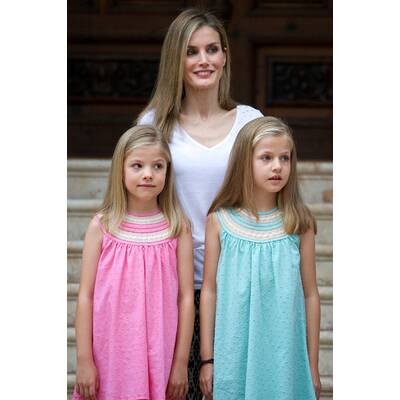 Königin Letizia & König Felipe urlauben mit der Familie