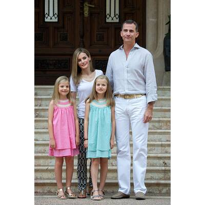 Königin Letizia & König Felipe urlauben mit der Familie
