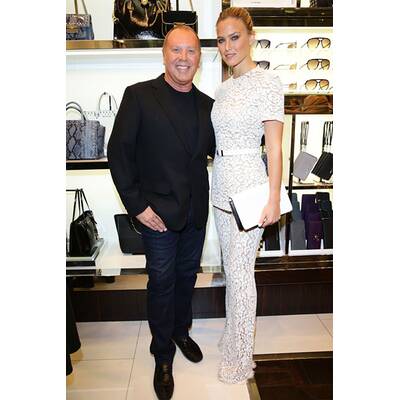 Bar Rafaeli in weißer Spitze 