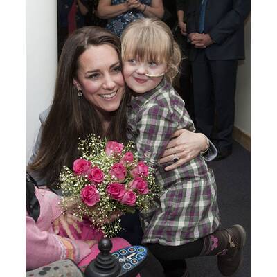 Herzogin Kate im Kinder-Hospiz