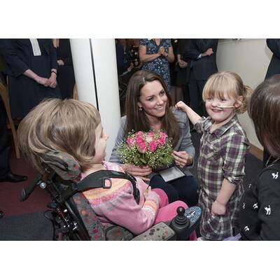 Herzogin Kate im Kinder-Hospiz