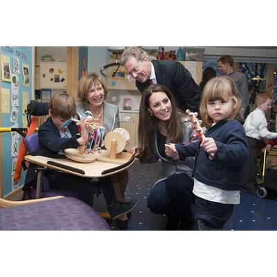 Herzogin Kate im Kinder-Hospiz